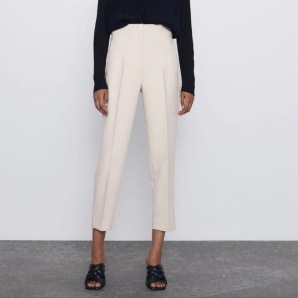 ZARA high waisted trousers - Picture 8 of 9